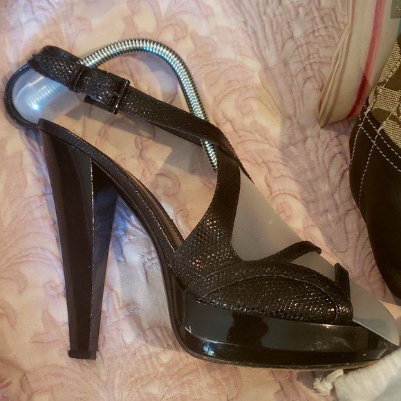 Burberry Python🔥5" Platform Heels - Picture 13 of 16